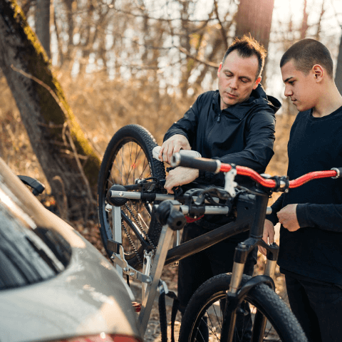 attache-remorques lévis : support pour vélo